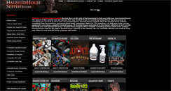 Desktop Screenshot of hauntedhousesupplies.com